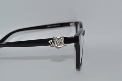 Metal Snail  Eyedeco Charm