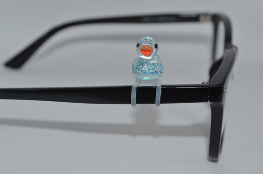 Glitter Duck Eyedeco Charm