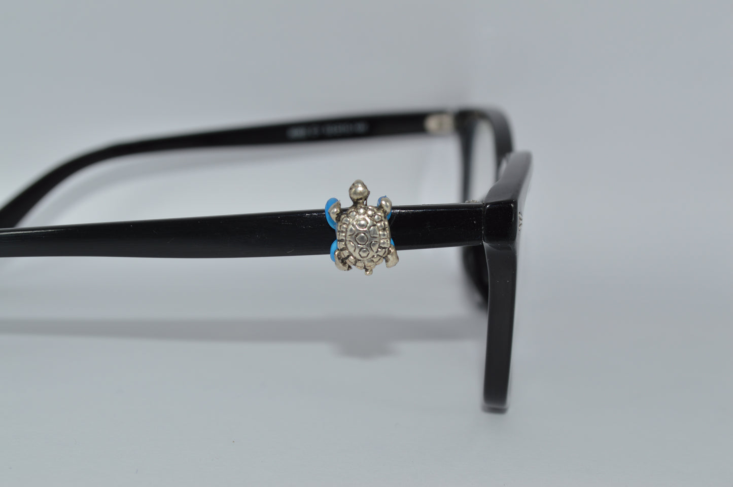 Silver Turtle Eyedeco Charm