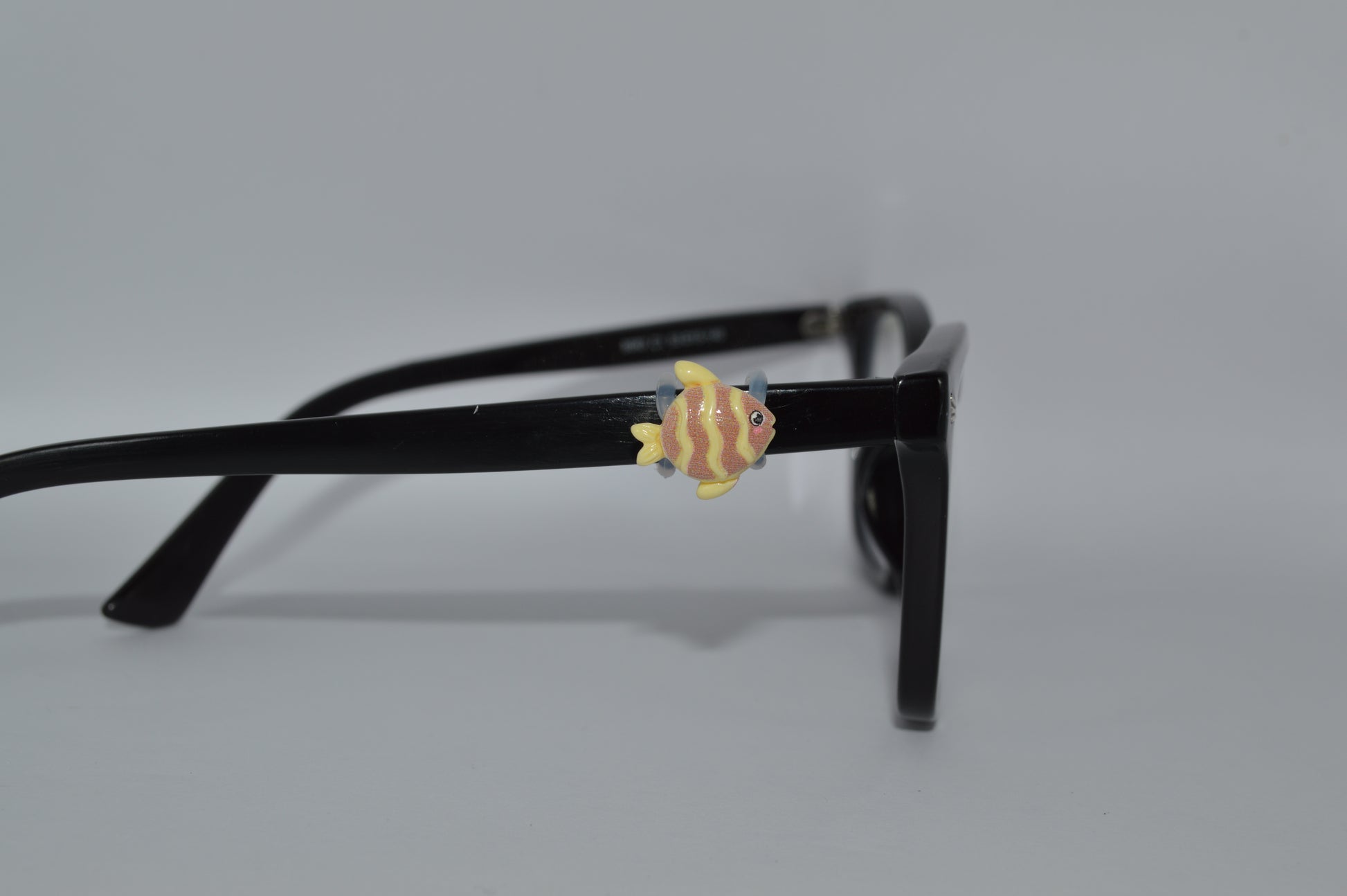 Yellow Striped Fish Eyedeco Charm