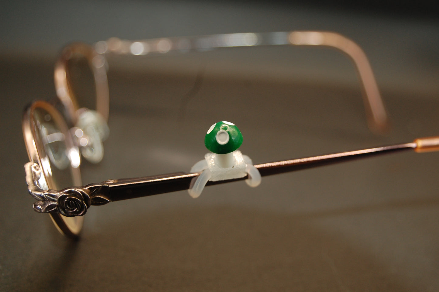 Small Mushroom Eyedeco Charm
