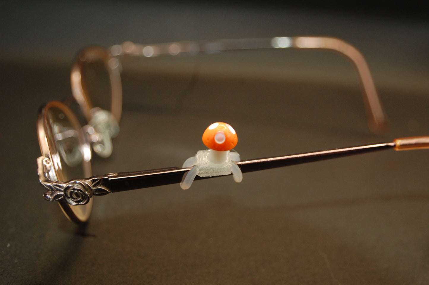 Small Mushroom Eyedeco Charm