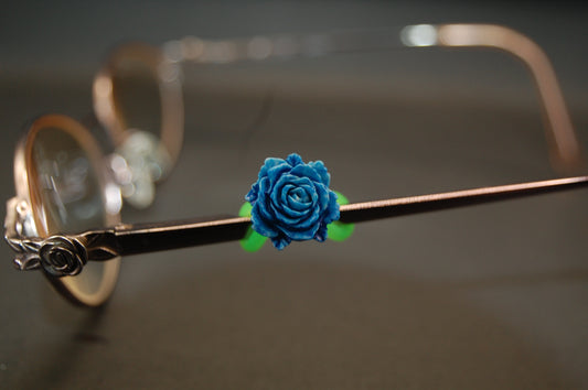 Tie Dyed Rose Charm